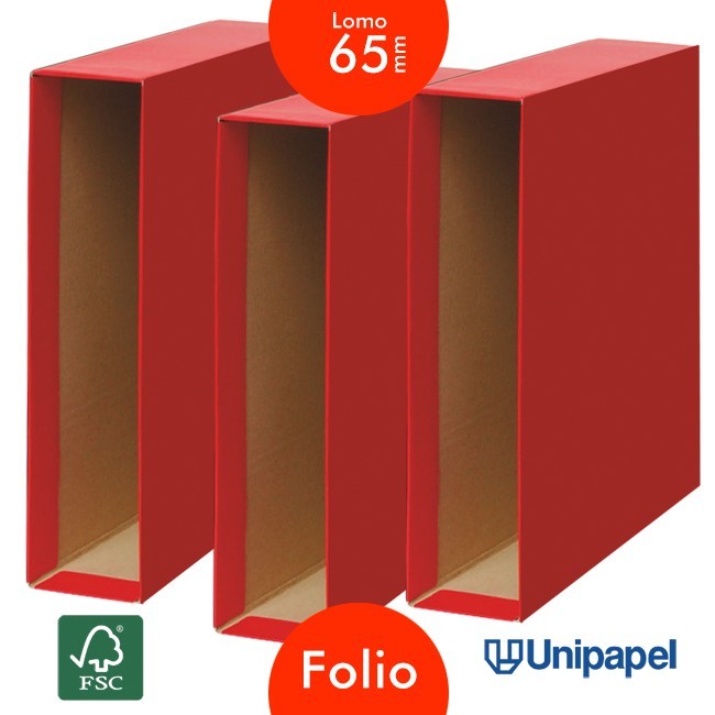 CAJAS ARCHIVADORES UNISYSTEM COLOR 65MM. ROJO - FOLIO - COLOR ROJO CAJAS ARCHIVADORES UNISYSTEM COLOR 65MM. ROJO - FOLIO - COLOR ROJO
